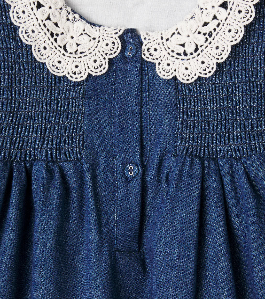 C'era una volta Loredana dress denim blue