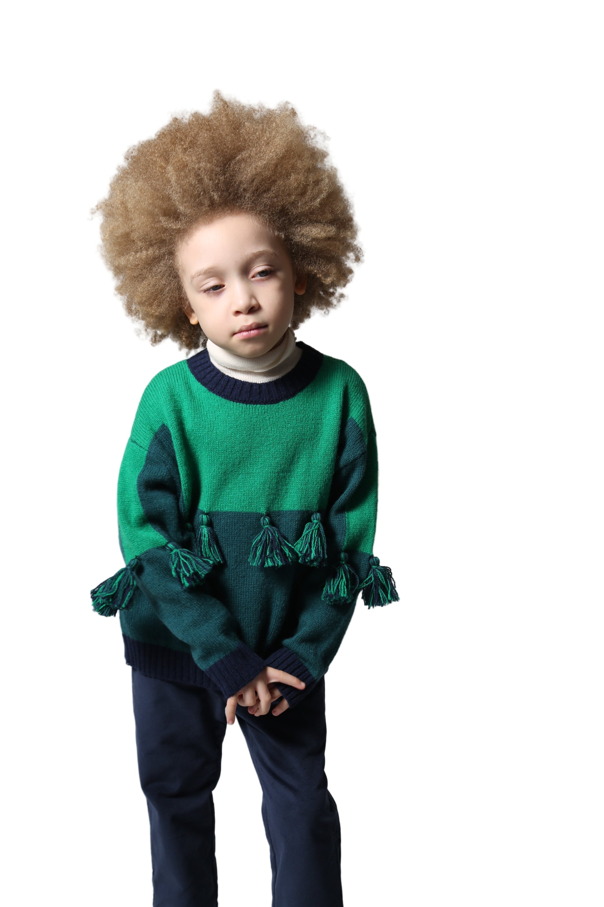 B-kt48s Tia Cibani Santos patchwork sweater