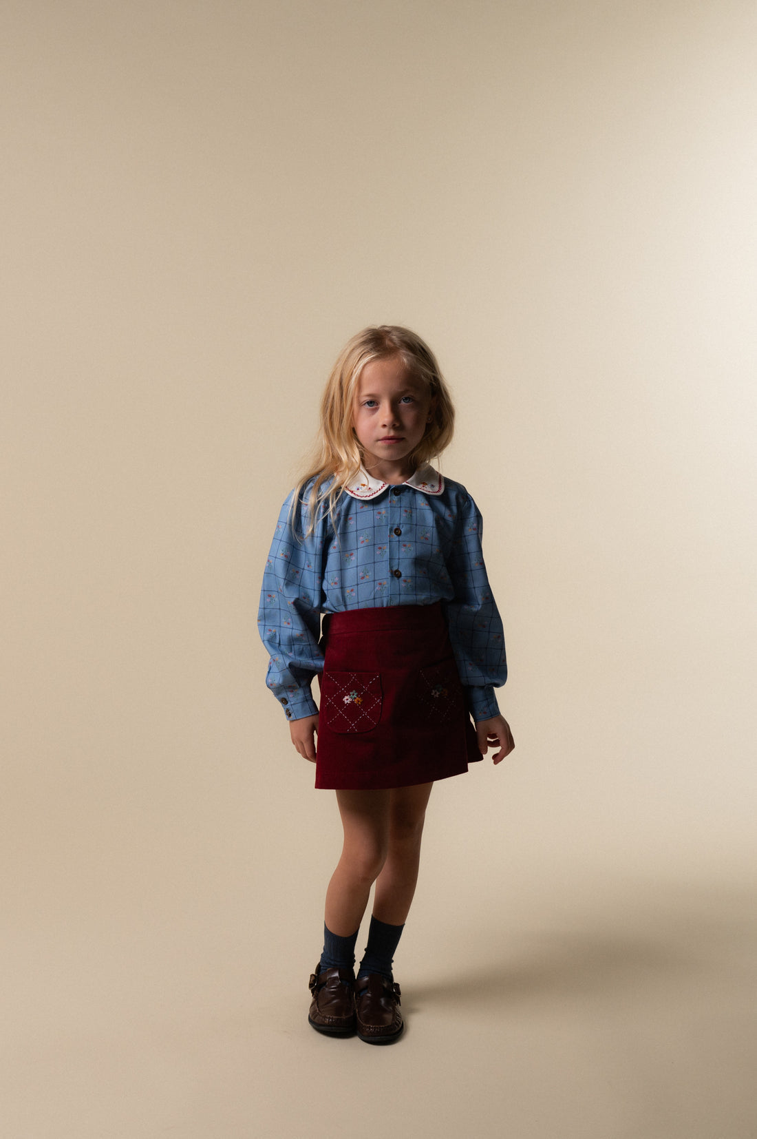 Birinit Catherina embroidered shirt