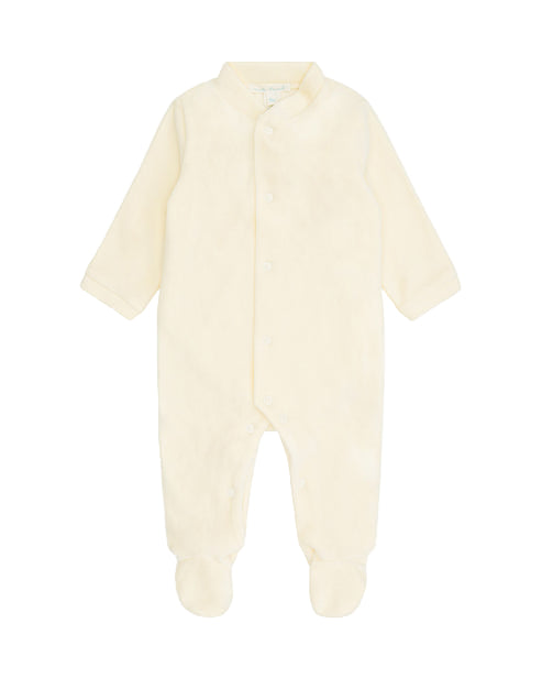 NB4700G MARIE-CHANTAL VELOUR GOLD ANGEL WING SLEEPSUIT