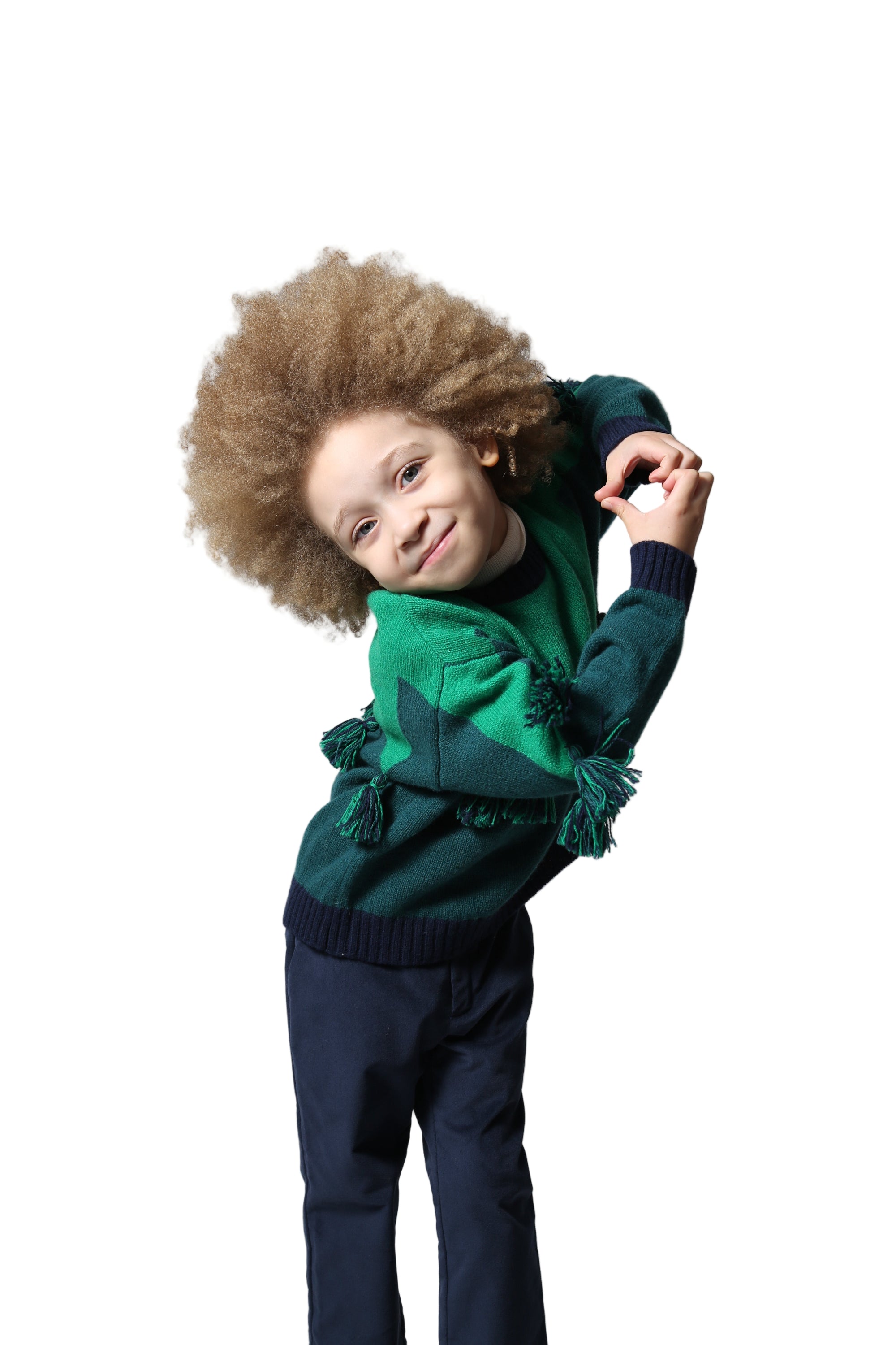 B-kt48s Tia Cibani Santos patchwork sweater