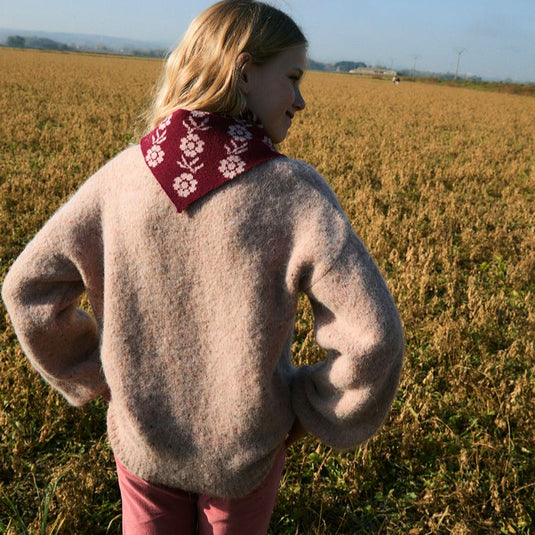 Birinit Light Pink Knit Sweater