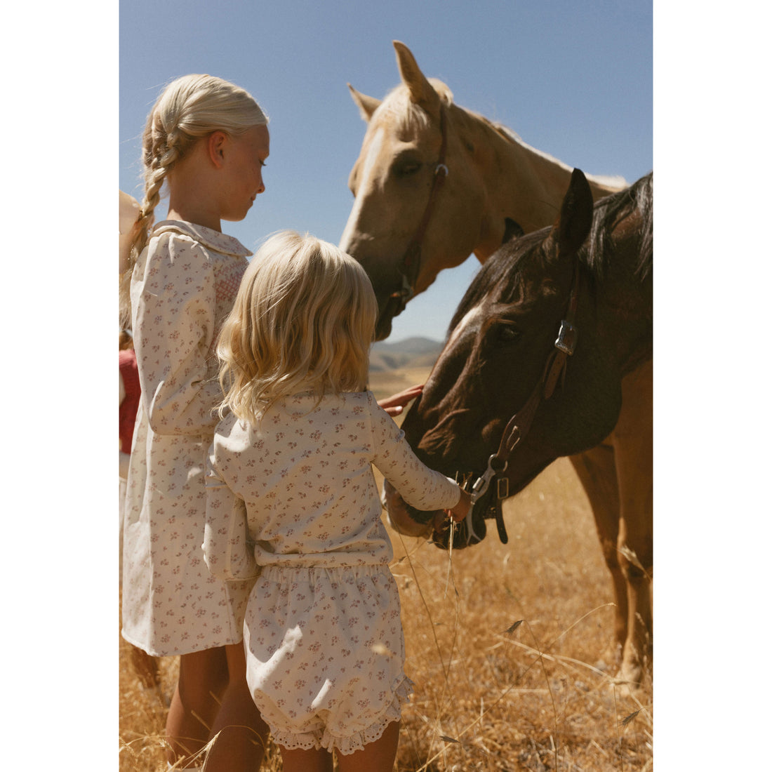 LBL53A Ladida Floral printed turtleneck