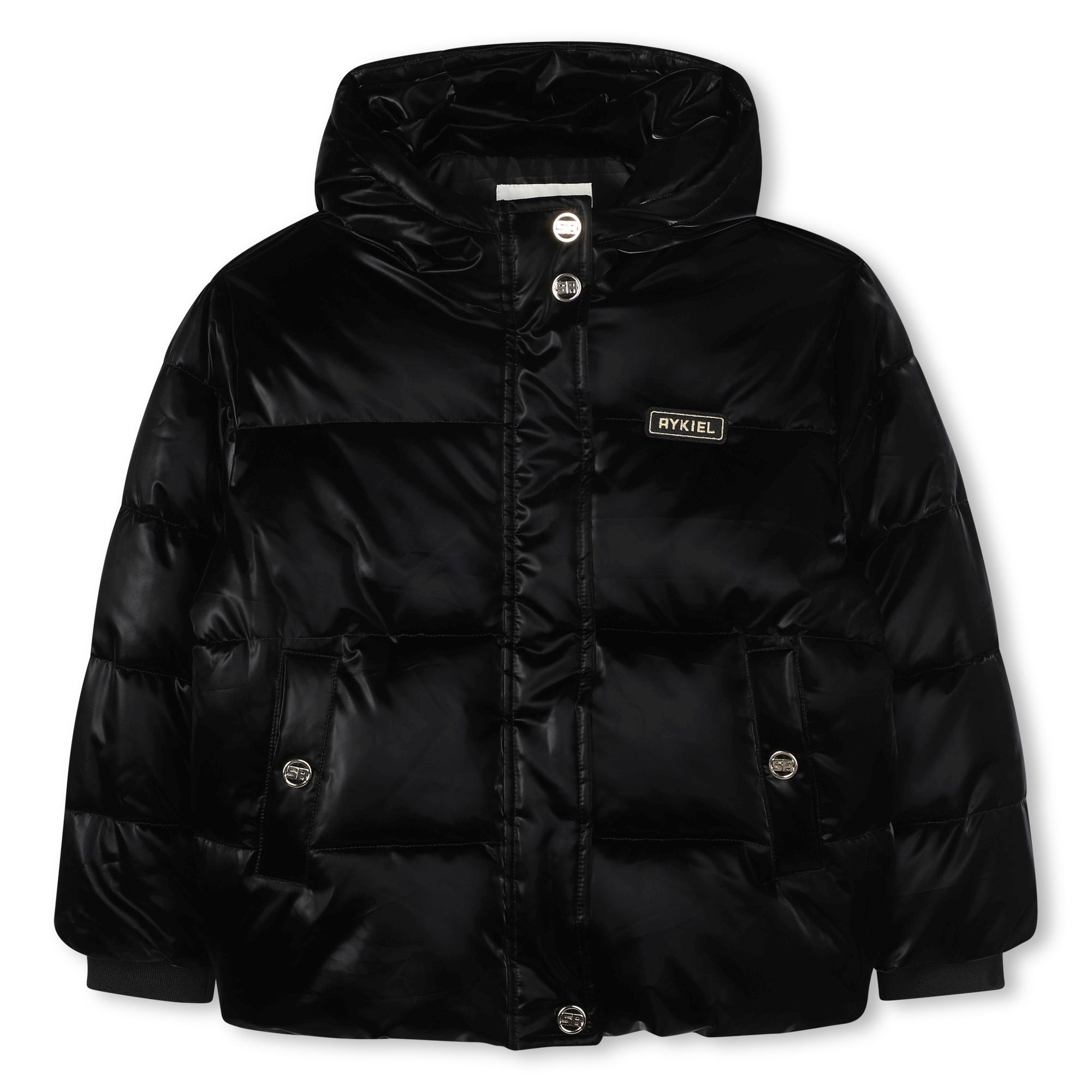 A00356 Sonia Rykiel Black Puffer Jacket