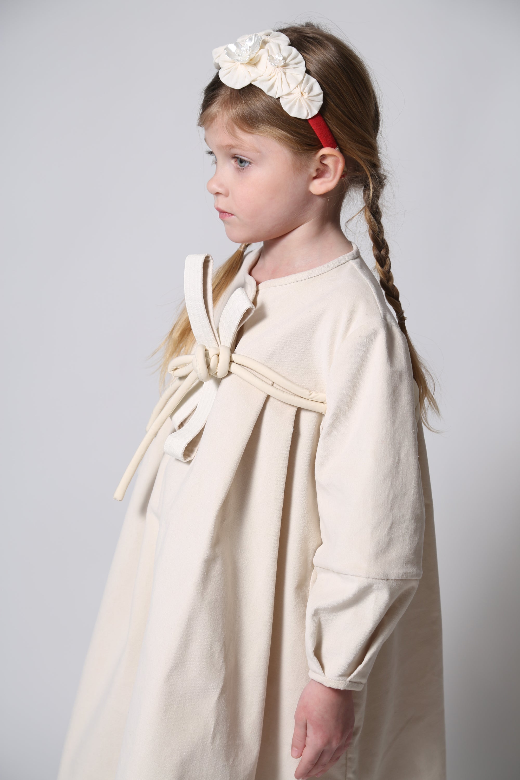 G-dr330v Tia Cibani Luna empire waist frock