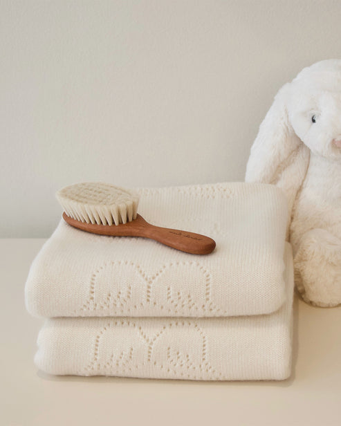 AC4832S MARIE-CHANTAL ANGEL WING CASHMERE BLANKET