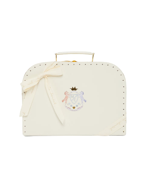 MC-503-CO24 MARIE-CHANTAL CREST SUITCASE- SMALL