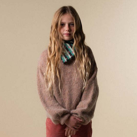 Birinit Light Pink Knit Sweater