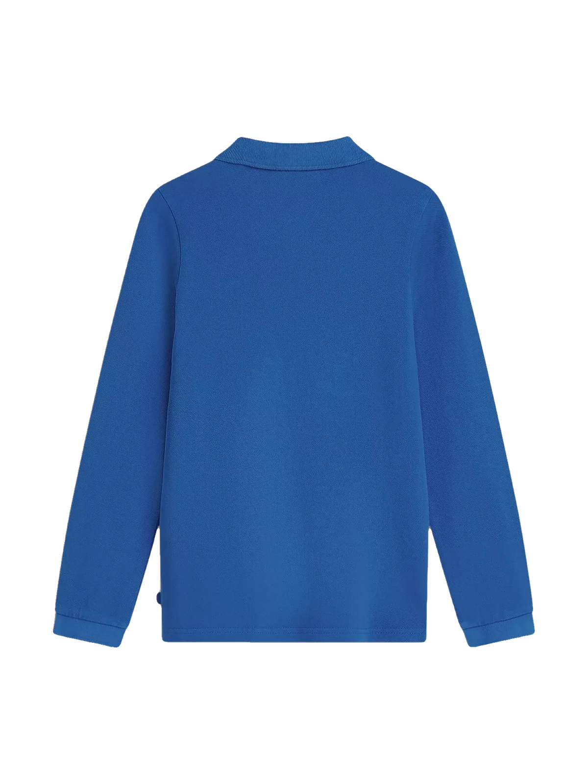 Scotch & Soda kids Long Sleeve Garment Dyed Polo - Blue, view 2