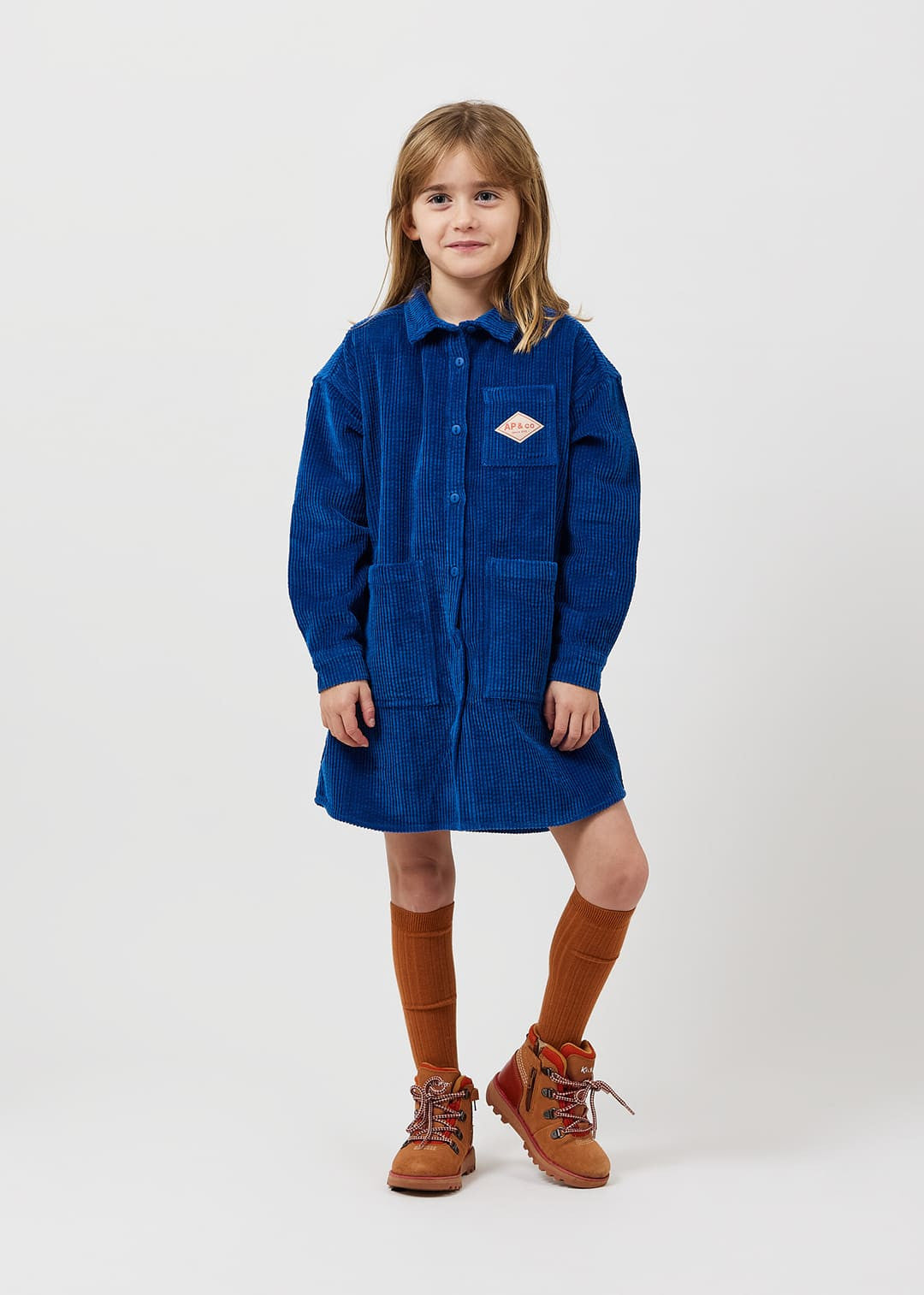 H25FR01 ARSENE & LES PIPELETTES Navy Robe