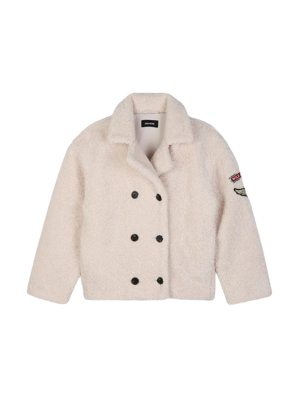 Zadig & Voltaire kids Teddy Jacket - New Beige