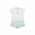 SET T-SHIRT+BERMUDA VADE WHITE