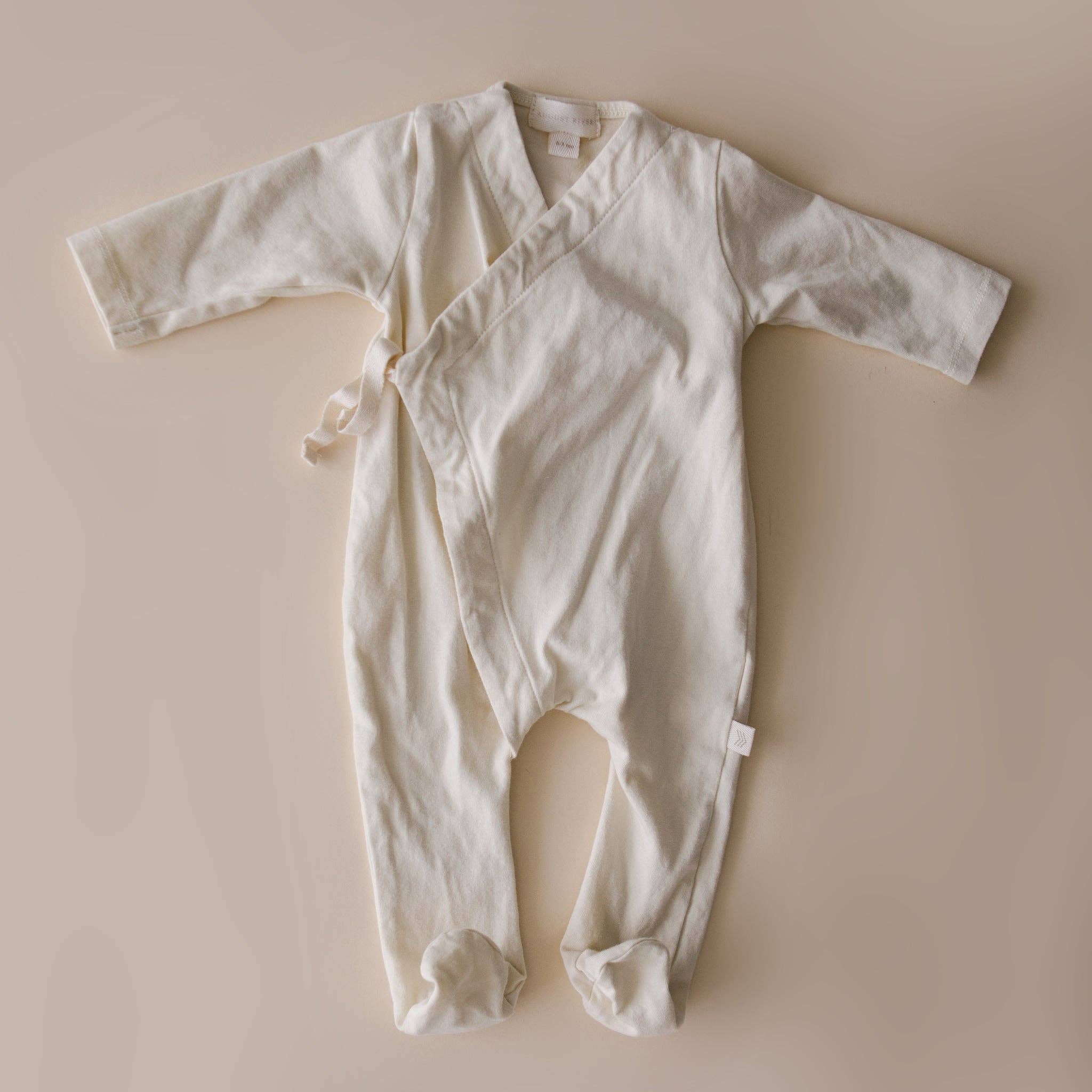 Cotton Footed Kimono Natural