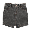 DENIM SHORTS black denim