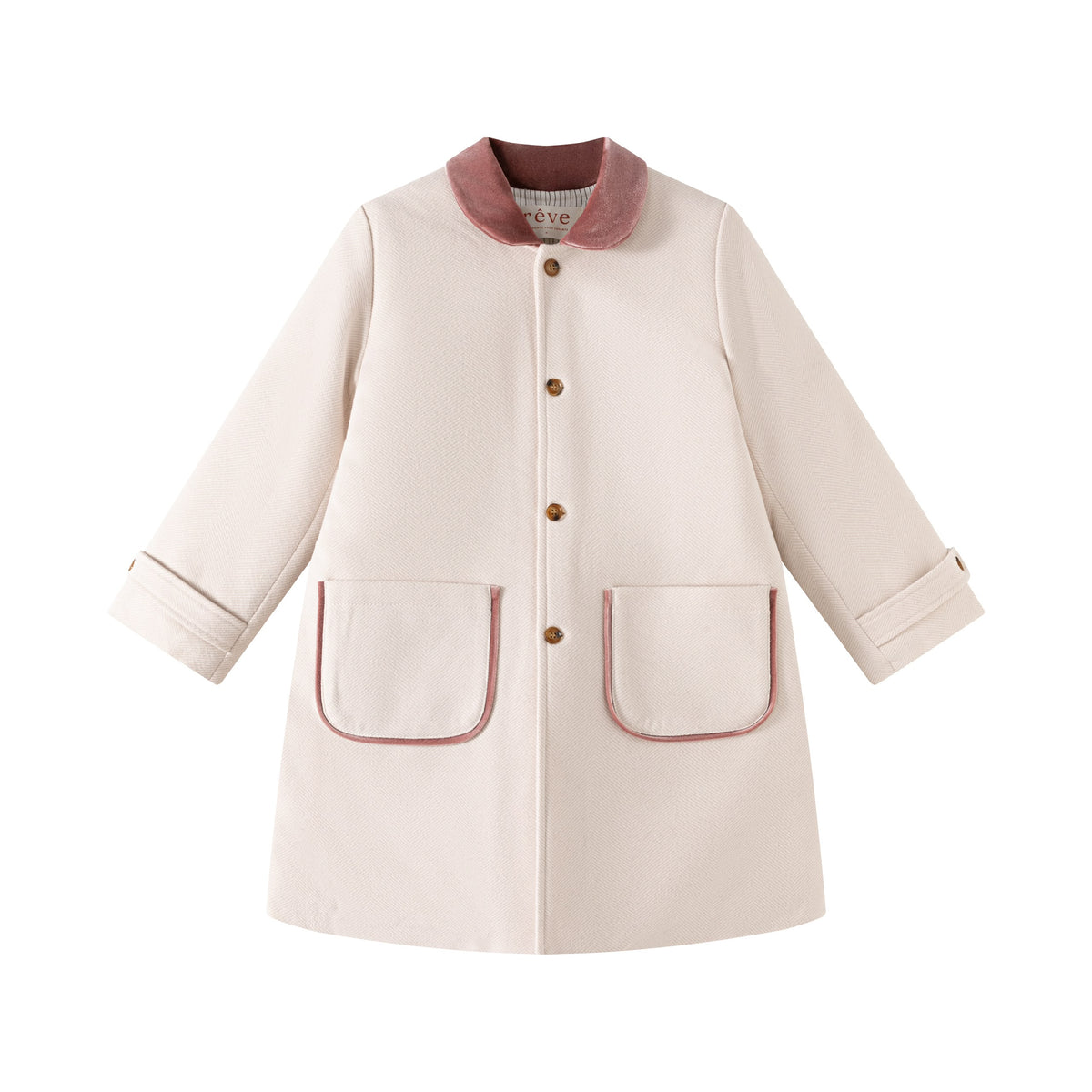 Girls' Wool Coat