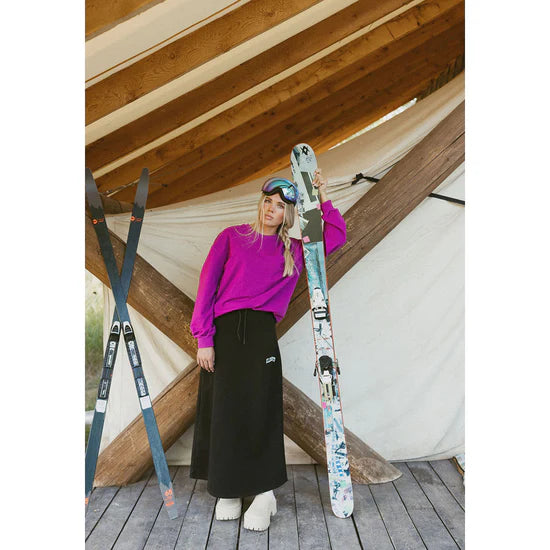 ELW202 Elements Fuchsia Crew Neck Sweatshirt