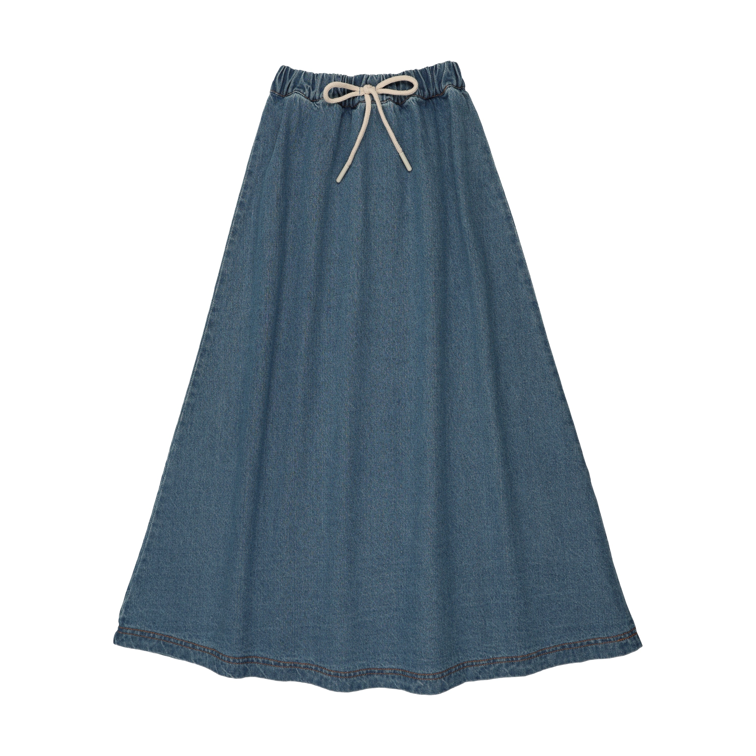 Farren and Me DENIM MAXI SKIRT BLUE DENIM