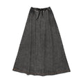 Farren and Me Denim Maxi Skirt black denim