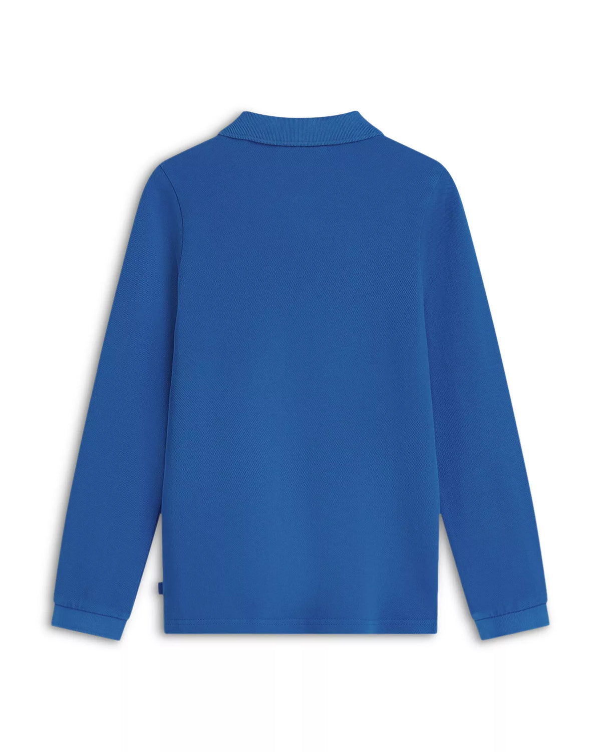 Long Sleeve Garment Dyed Polo