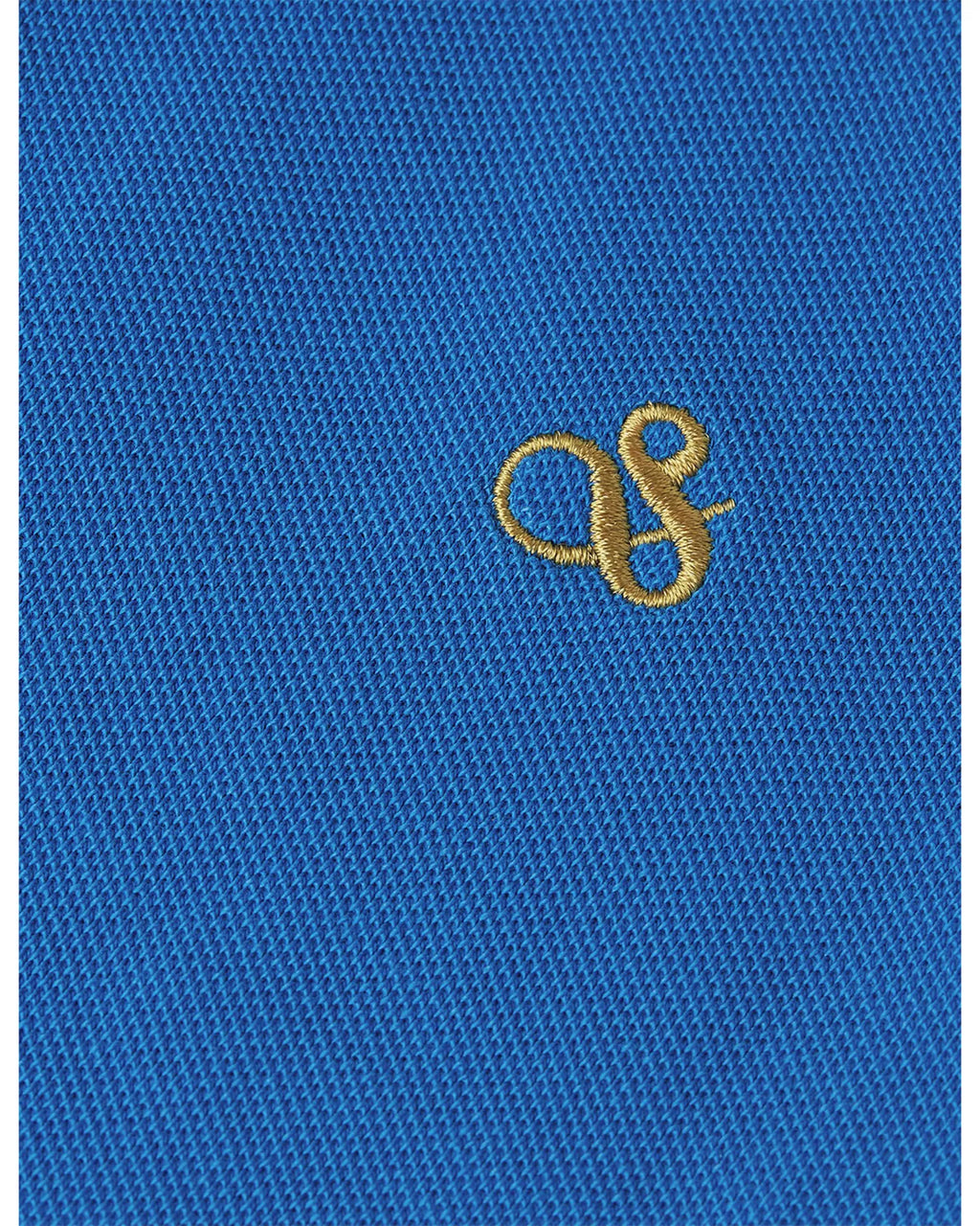Long Sleeve Garment Dyed Polo
