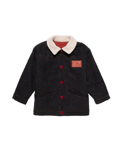 F25w5036 The Sunday Collective reversible denim jacket in washed black