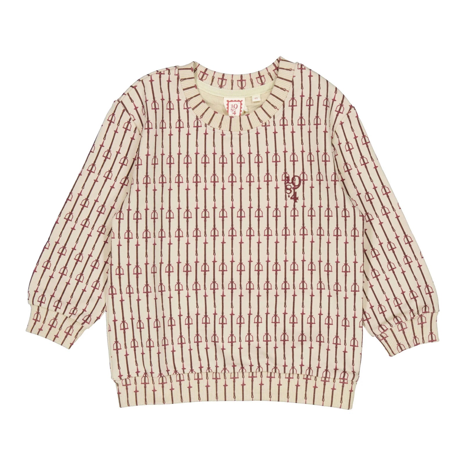 Buckle Print Sweatshirt - 1984
