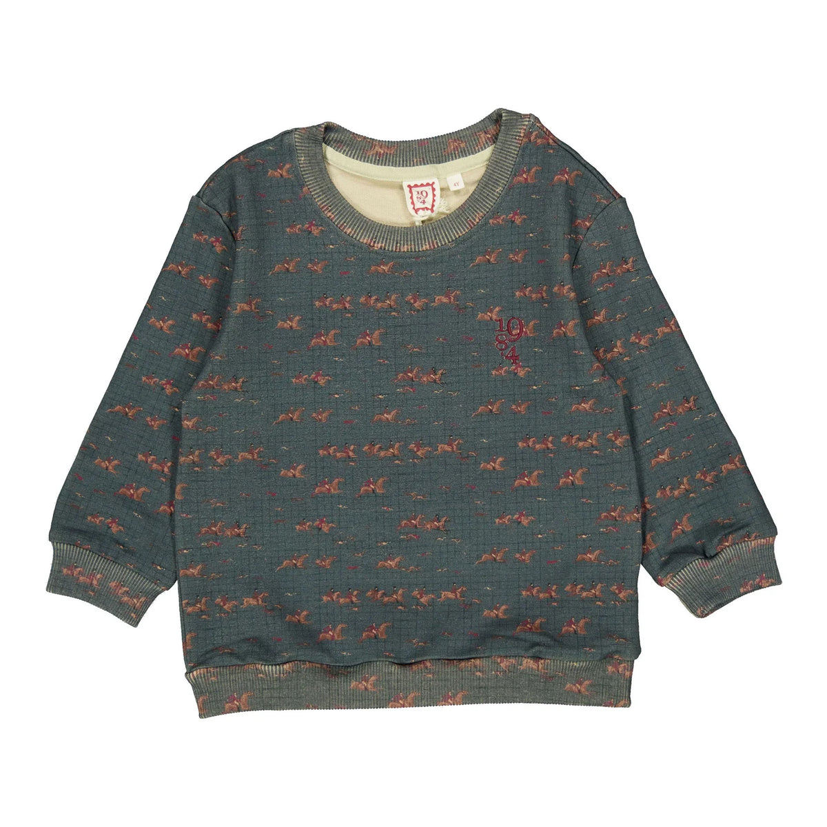 Horse Plaid Sweatshirt - 1984