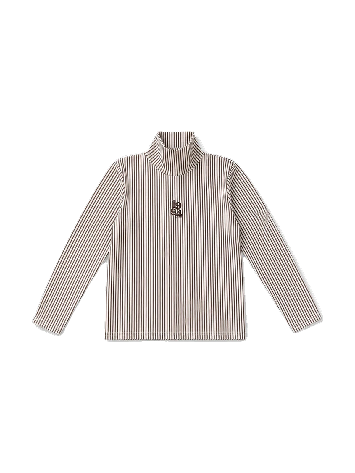 1984 kids Circus Stripe Printed Turtleneck