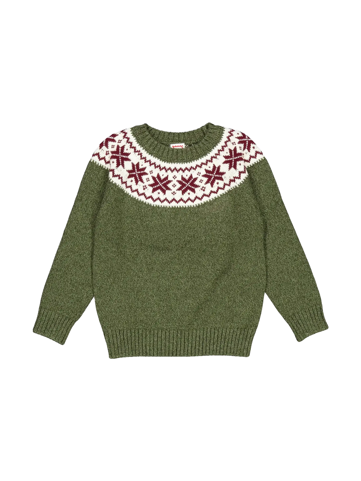 1984 kids Olive Diamand Knit Sweater