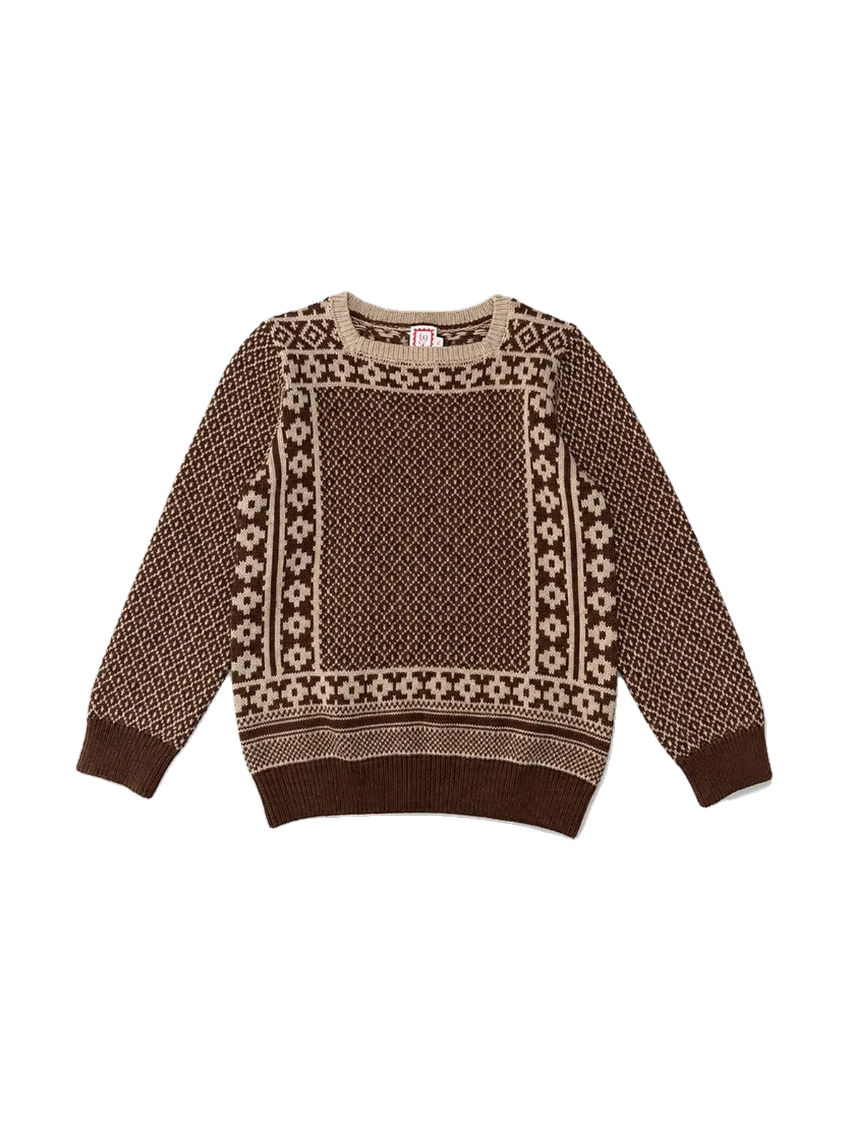 1984 kids Sand Pattern Sweater