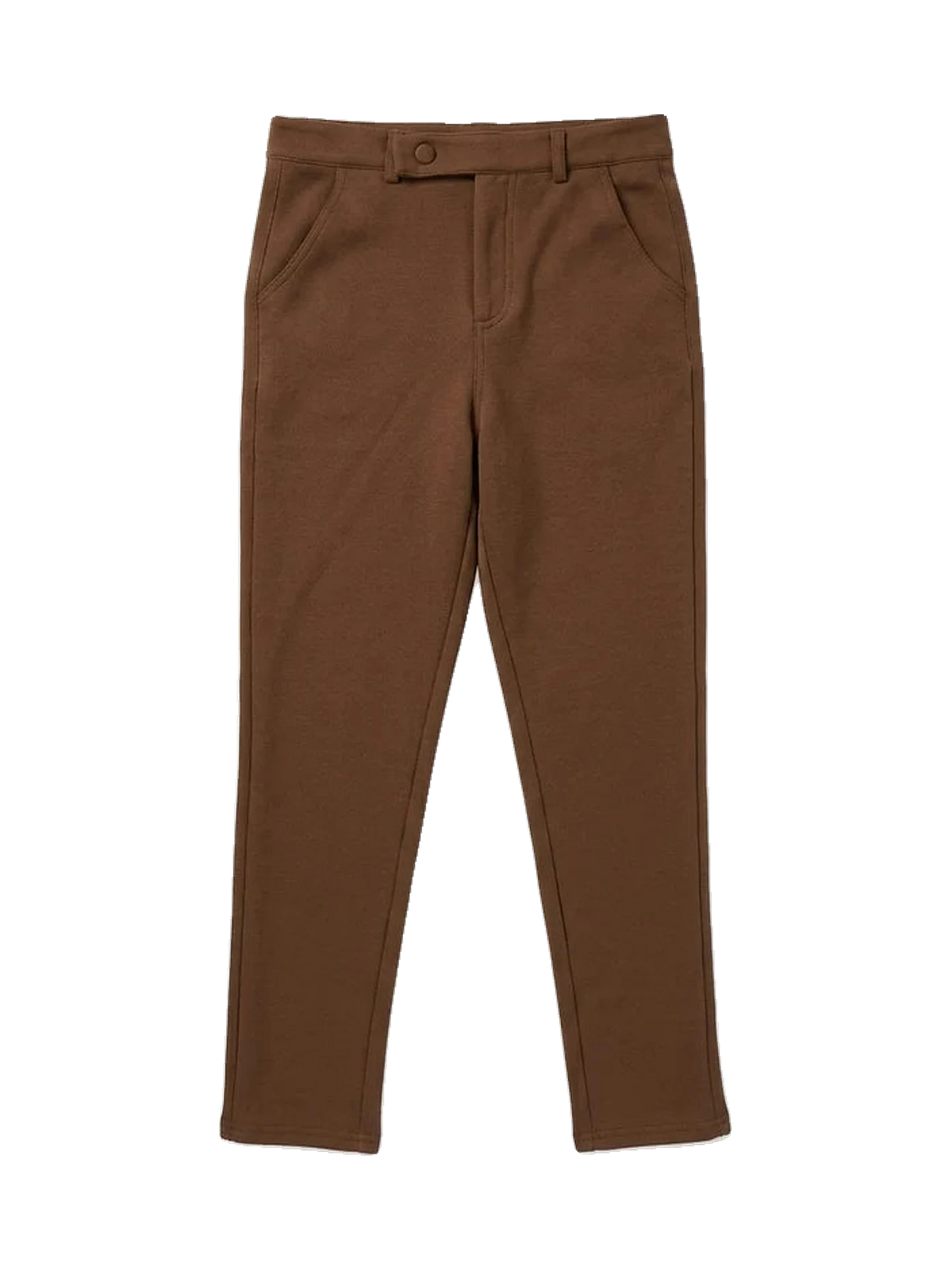 1984 kids Textured Brown Pants