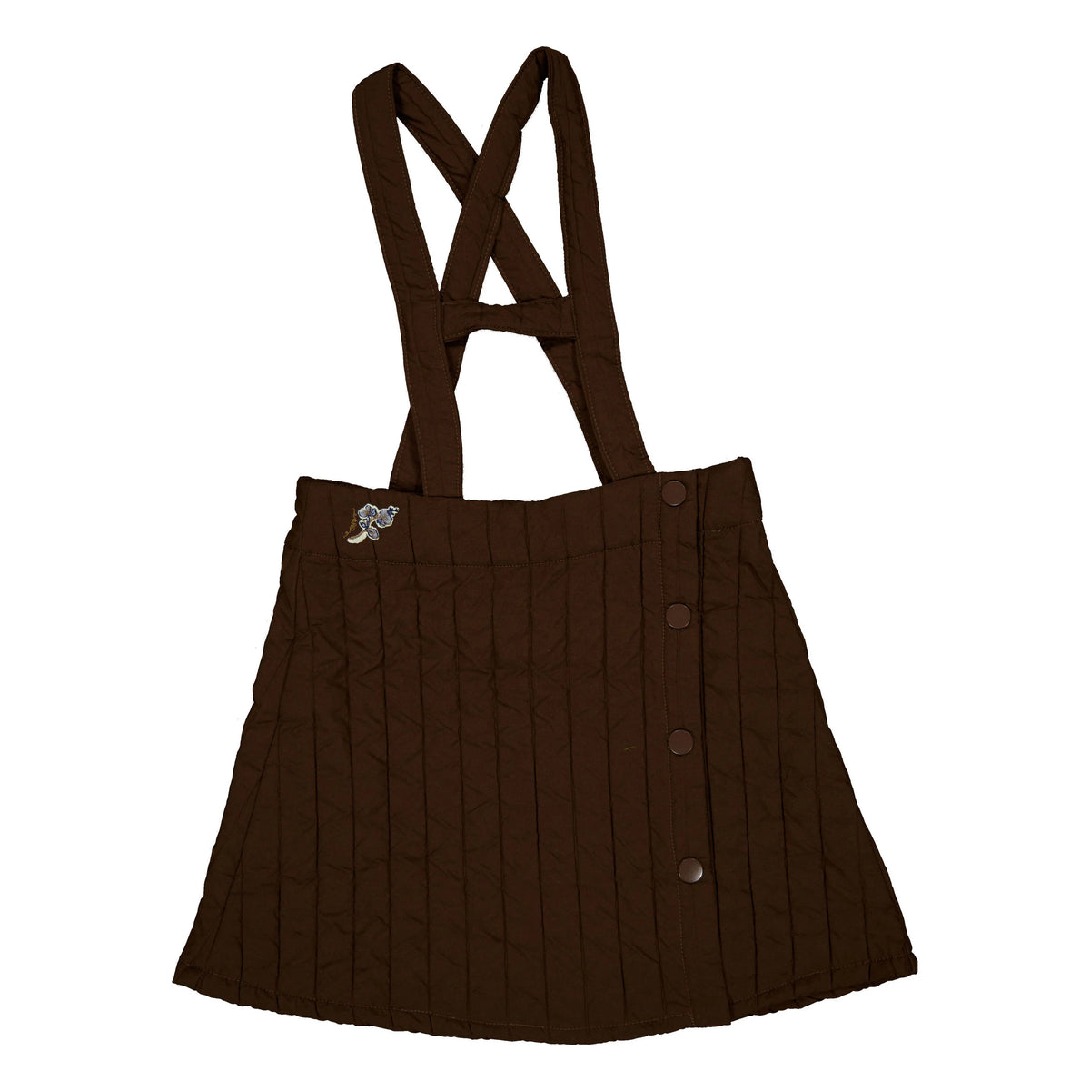 Brown Quilted Jumper