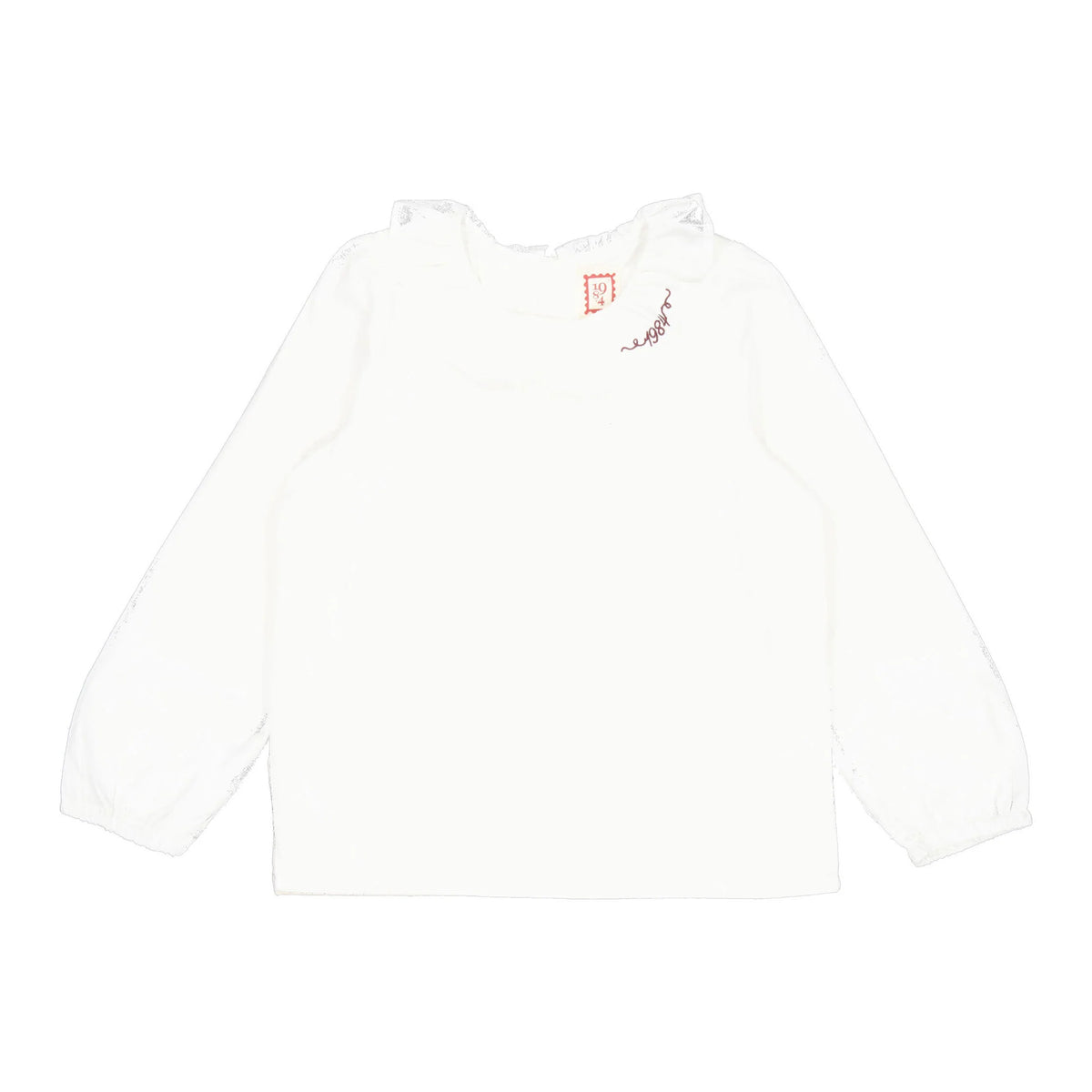 Ruffle Collar Blouse - 1984