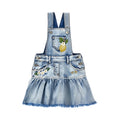 Blue Denim Embroidered Jumper