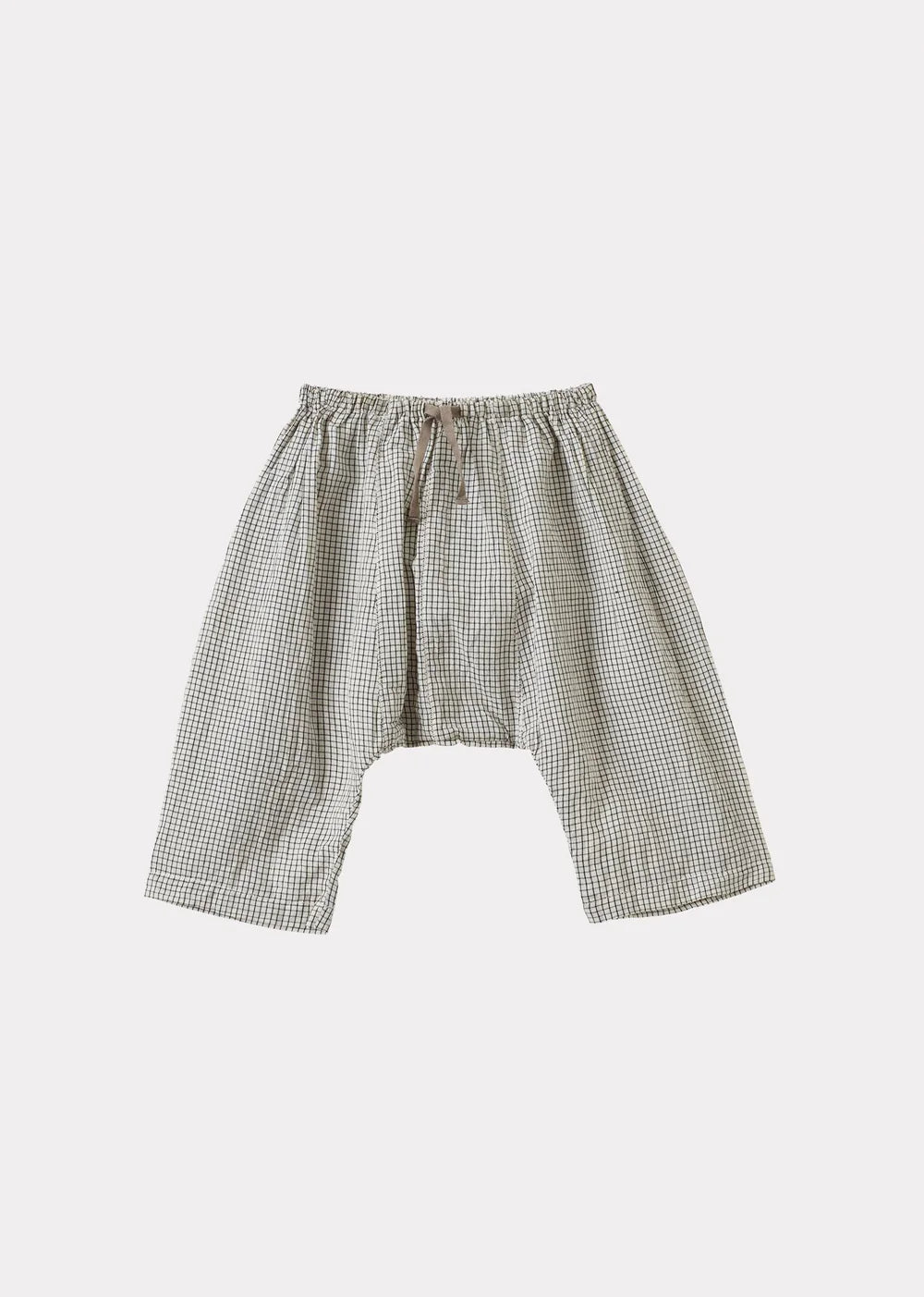 ACORUS BABY TOP AND TROUSERS SET - BLACK CHECK