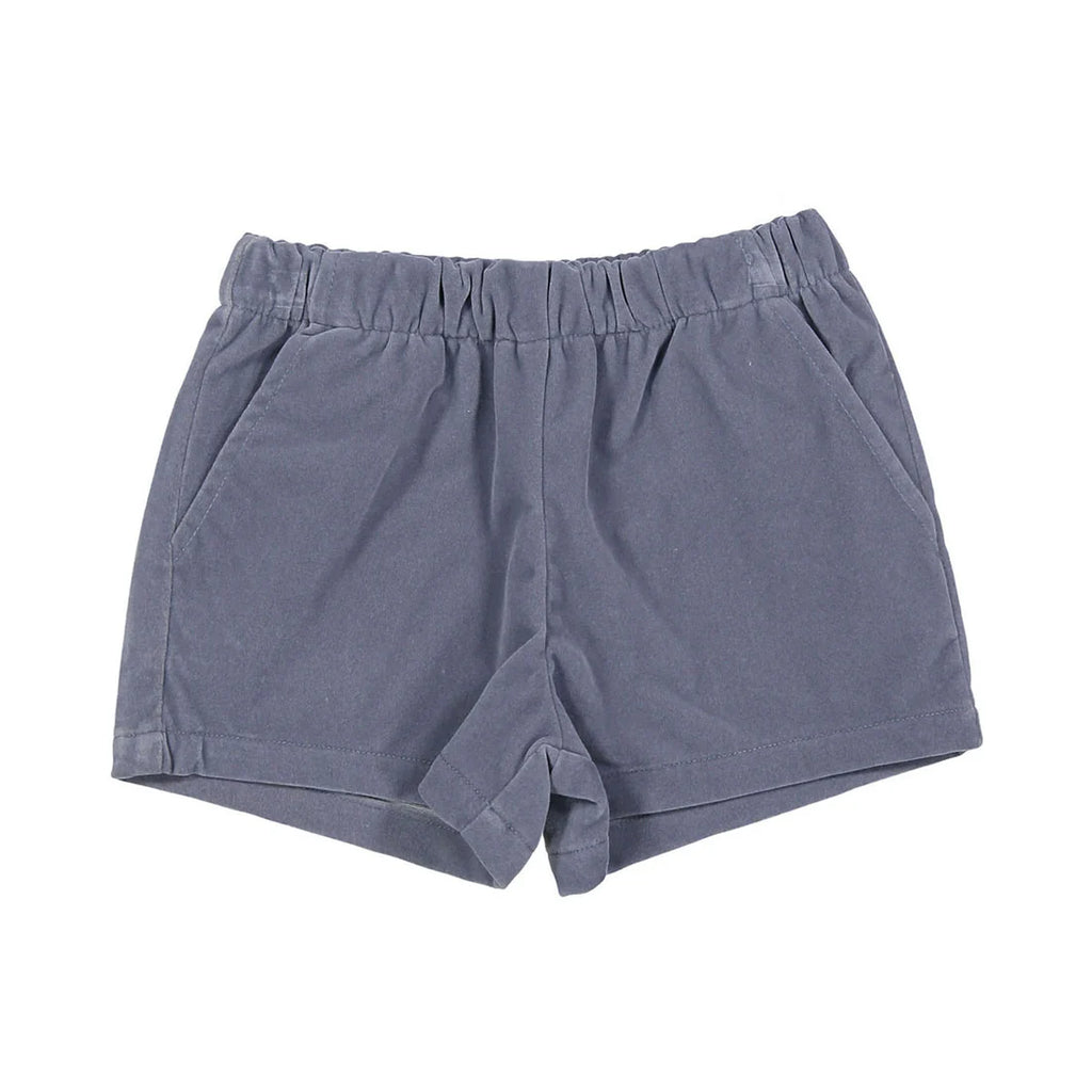 LBL31B Ladida Blue Velvet Shorts