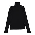 ELW205A Elements Black Turtleneck With "E" On Neckline