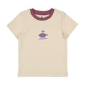 Swimmers Mauve Trim Tee