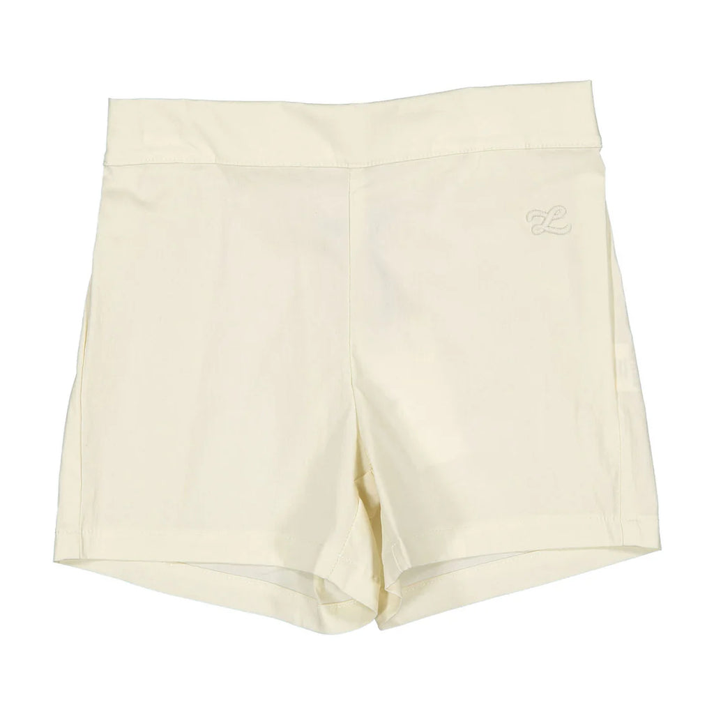 Cream Shorts