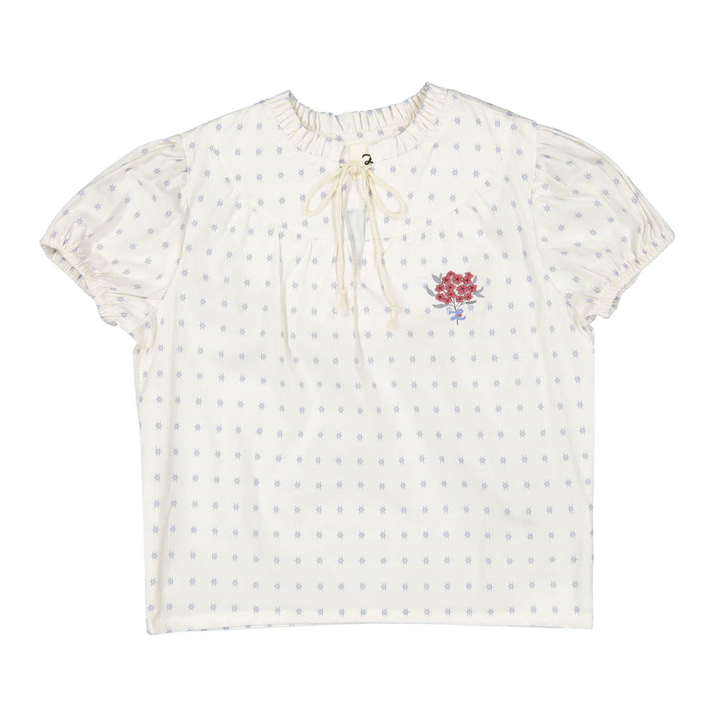 Tic Tac Short Sleeve Blouse