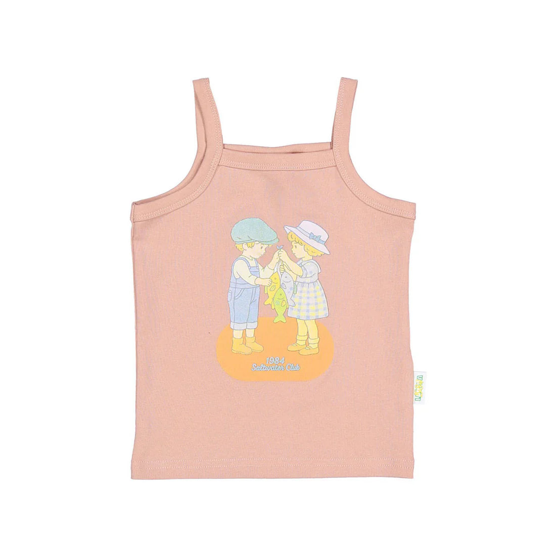 1984414 Salmon Graphic Tank