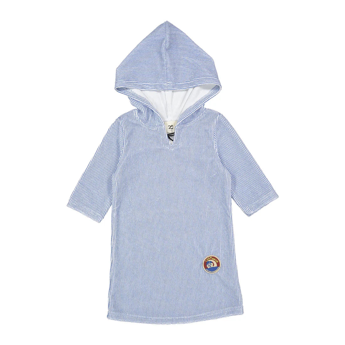 Blue Stripe Hooded Towel