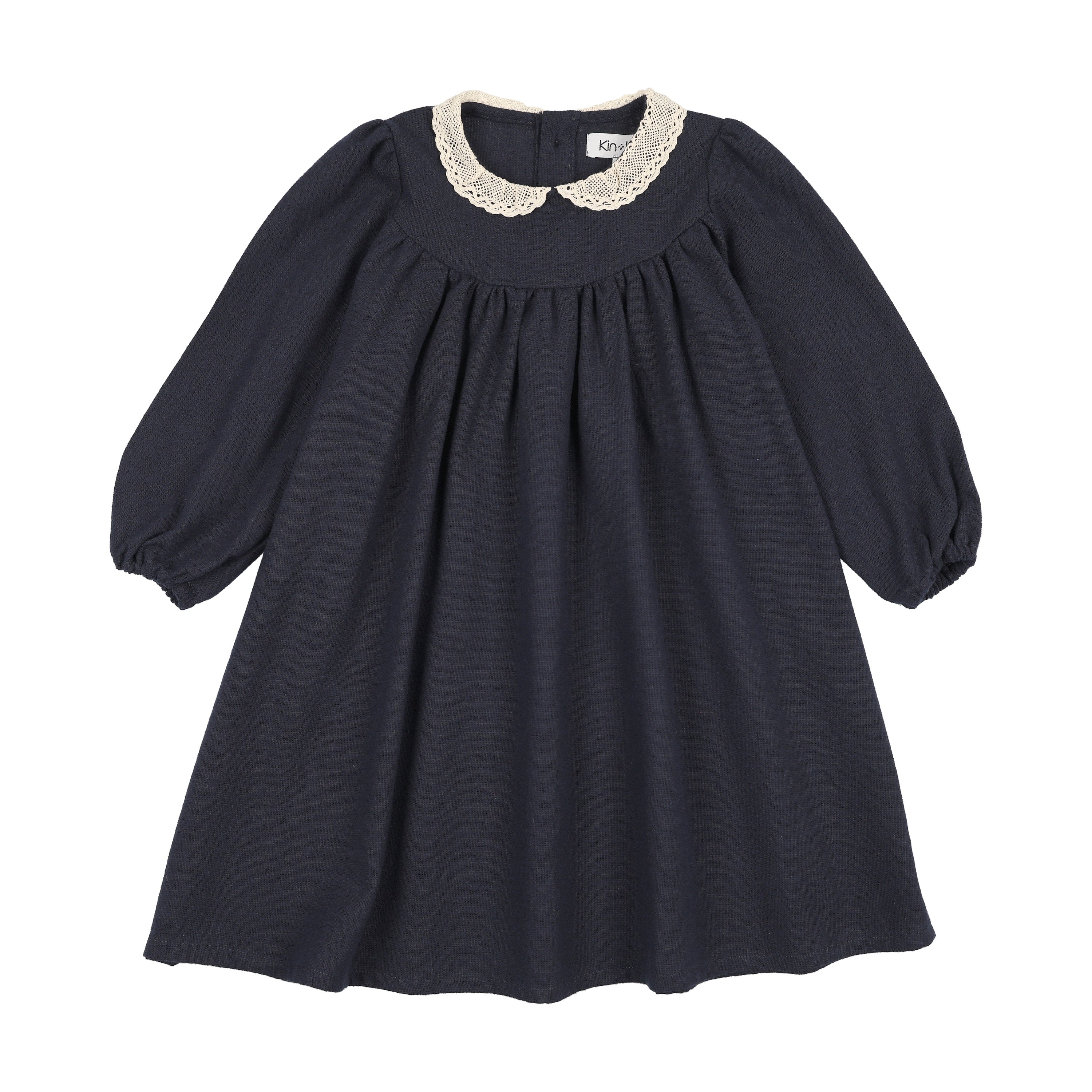 K300 Kin Kin lace collar shabbos dress