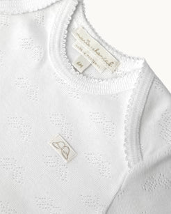 MC-110-AW24 MARIE-CHANTAL POINTELLE COTTON TWO PIECE SET - BABY