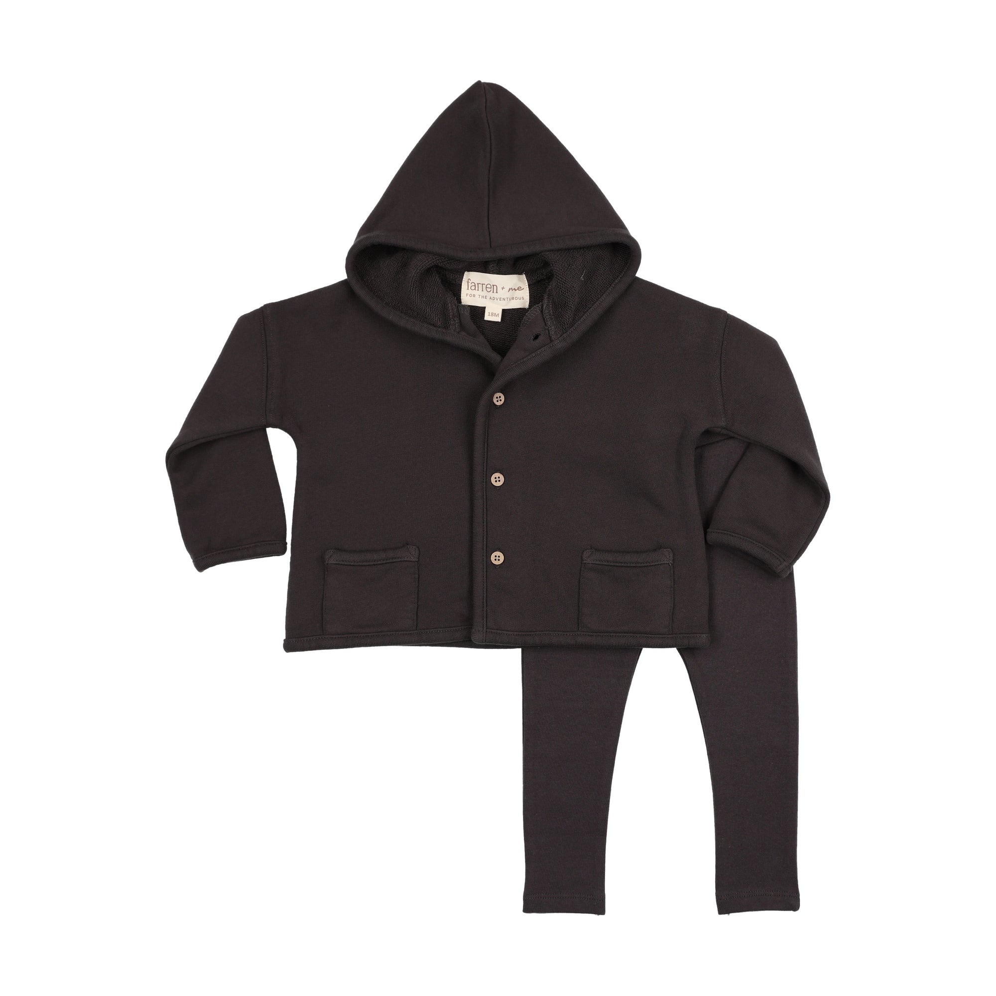Farren and Me Hooded Cardigan Set