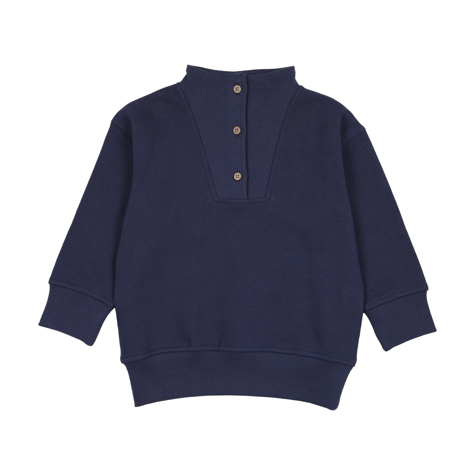 Farren and Me Buttoned Neck Sweatshirt