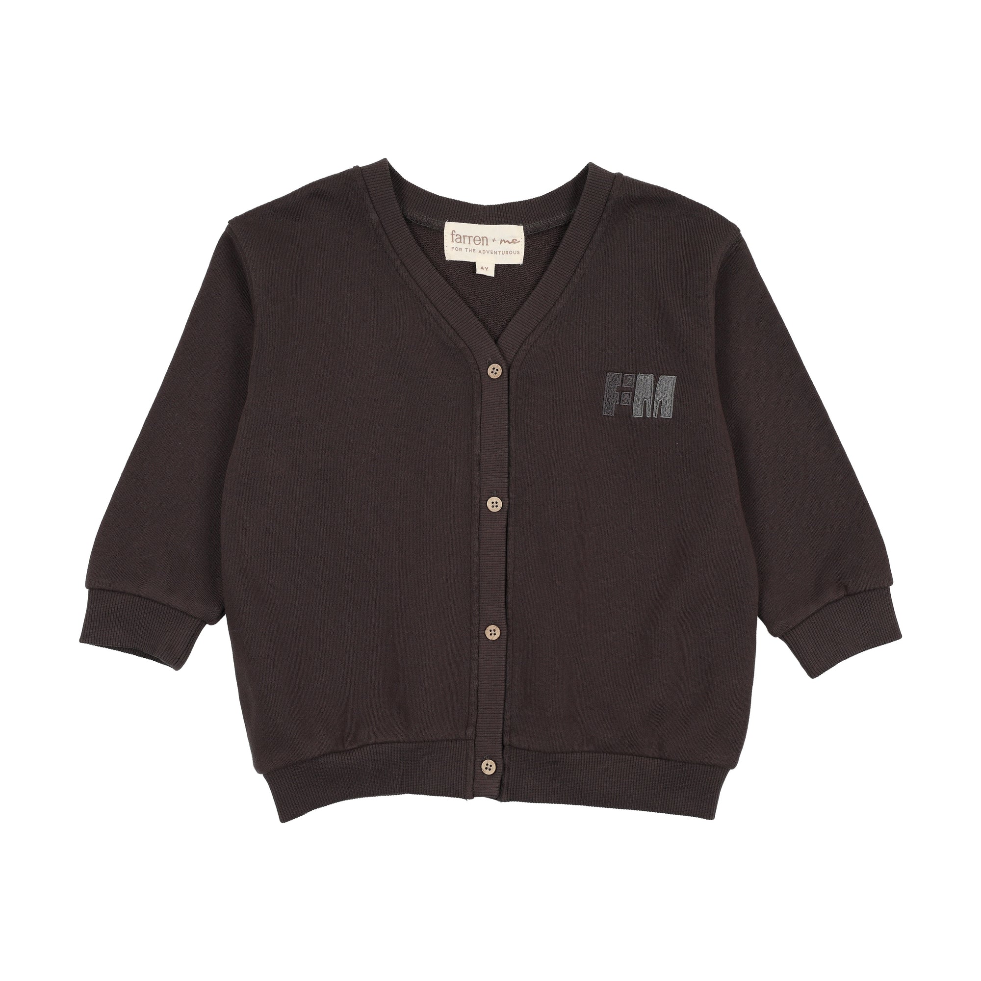 Farren and Me Sweatshirt Cardigan
