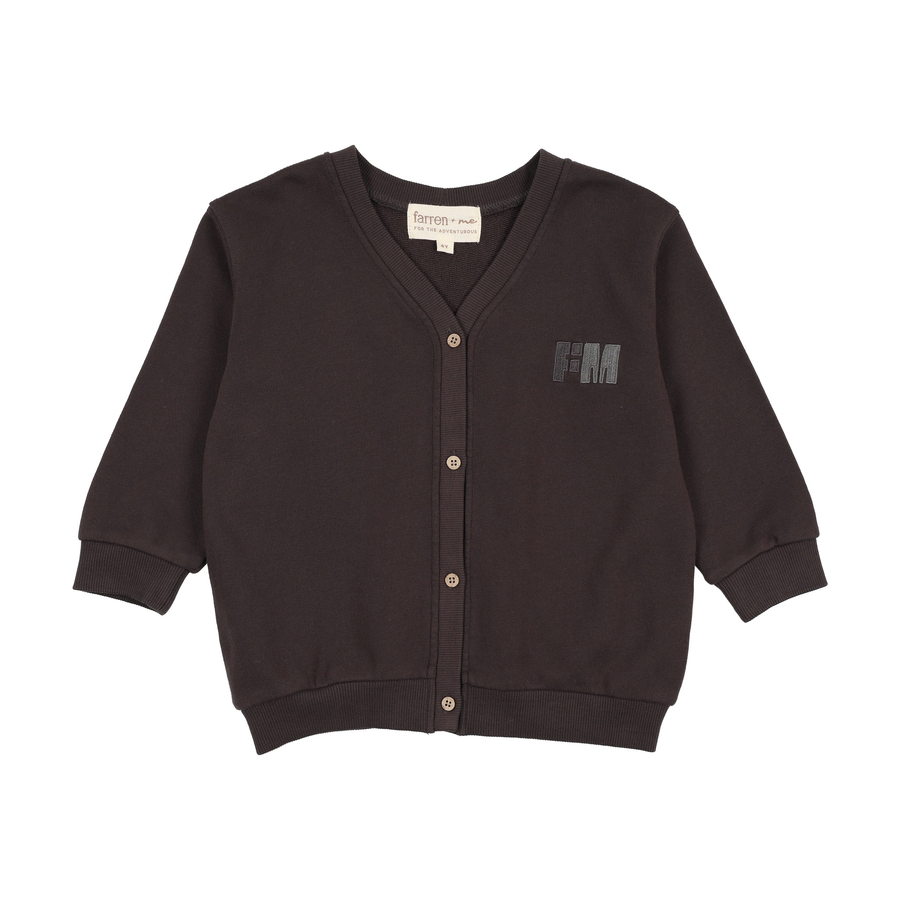 Farren and Me Sweatshirt Cardigan