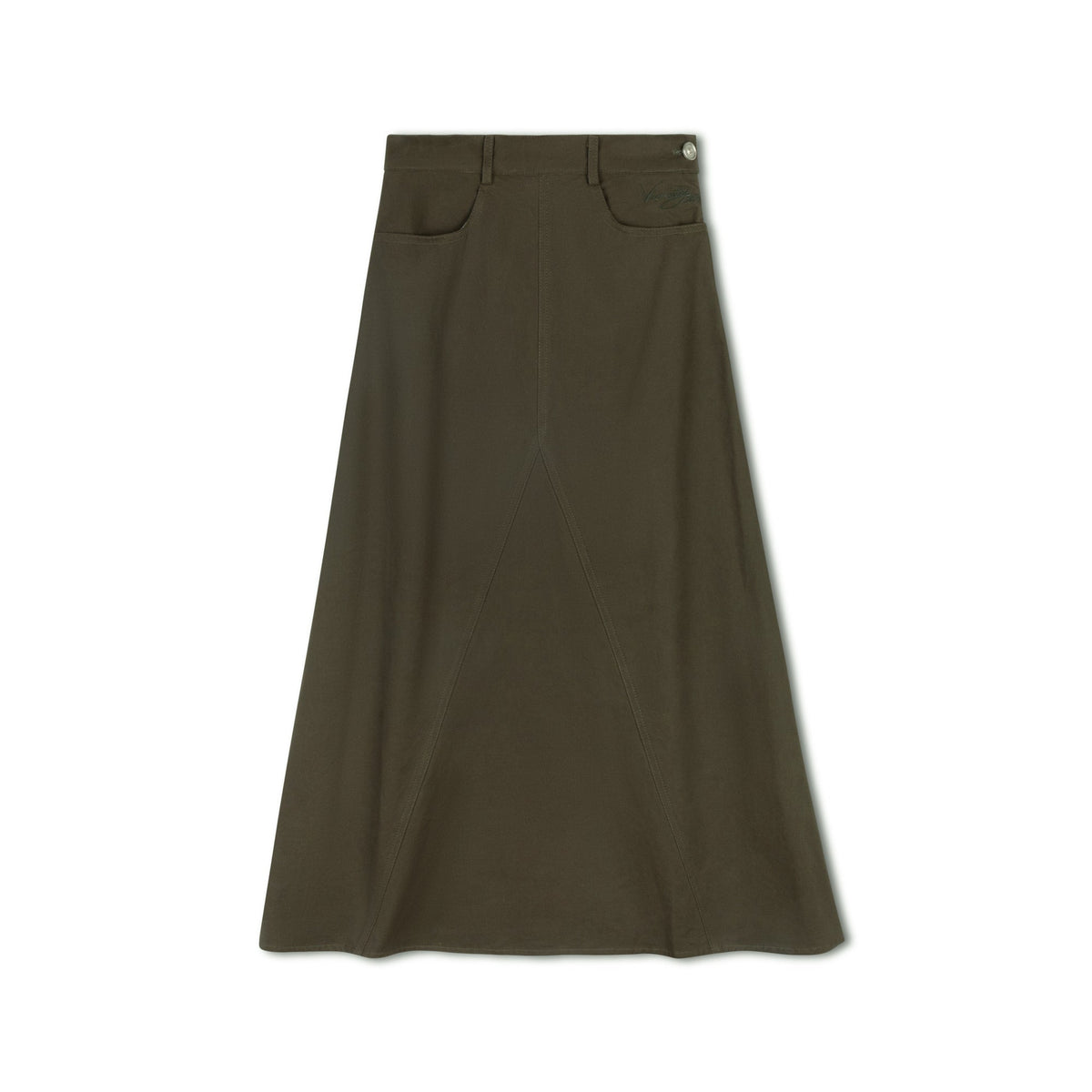 Denim A-Line Skirt – Hunter