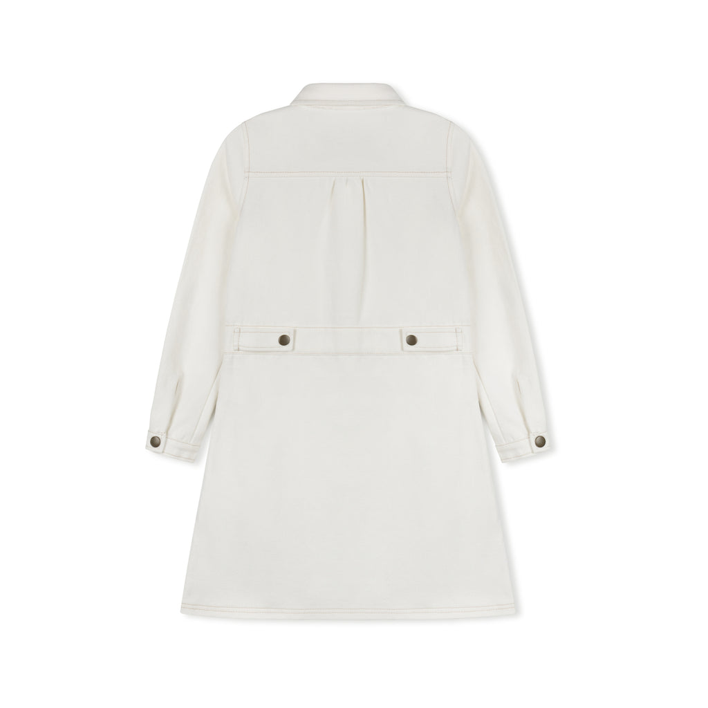 PEACH KIDS White Denim dress